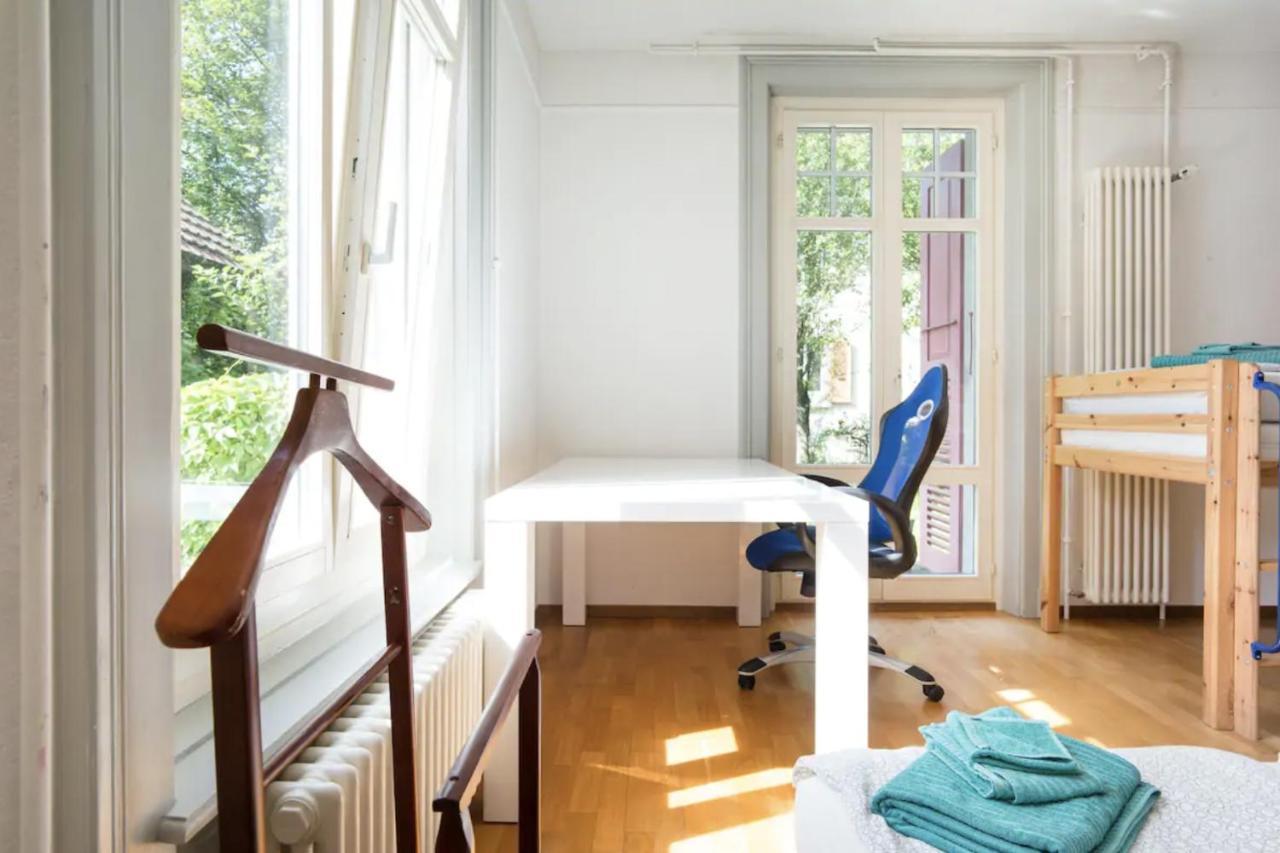 Bern Zwei Zimmer Im Jugendstilhaus Mit Garten Ngoại thất bức ảnh