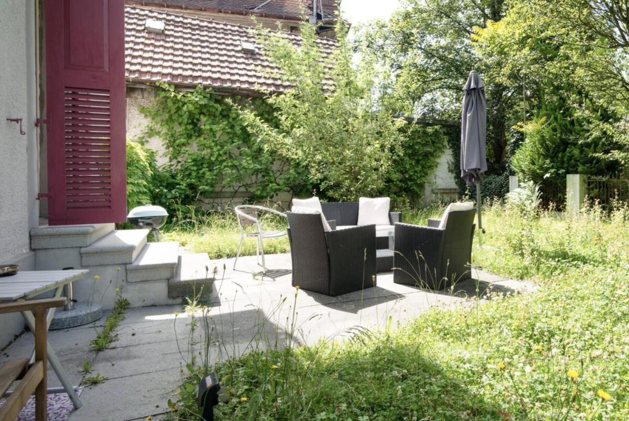 Bern Zwei Zimmer Im Jugendstilhaus Mit Garten Ngoại thất bức ảnh