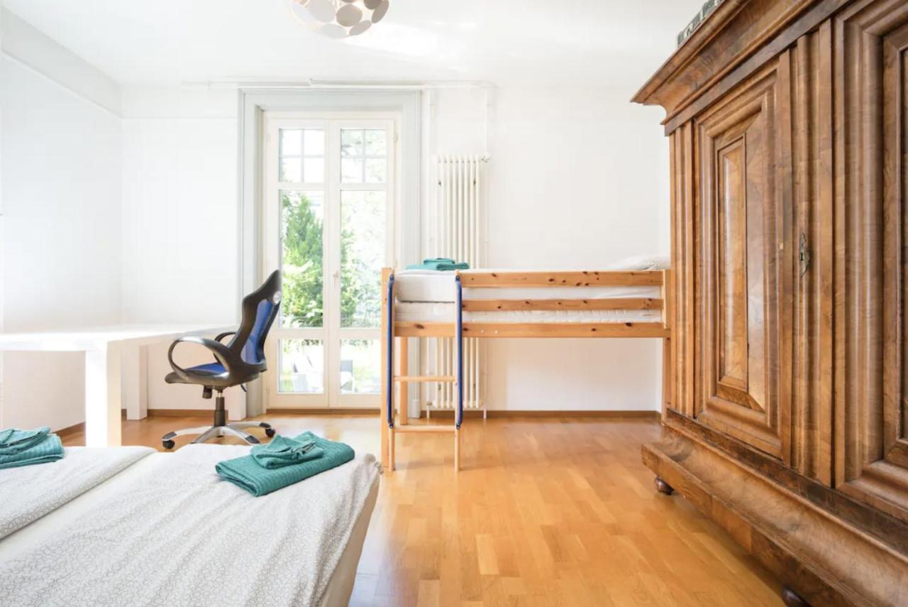 Bern Zwei Zimmer Im Jugendstilhaus Mit Garten Ngoại thất bức ảnh