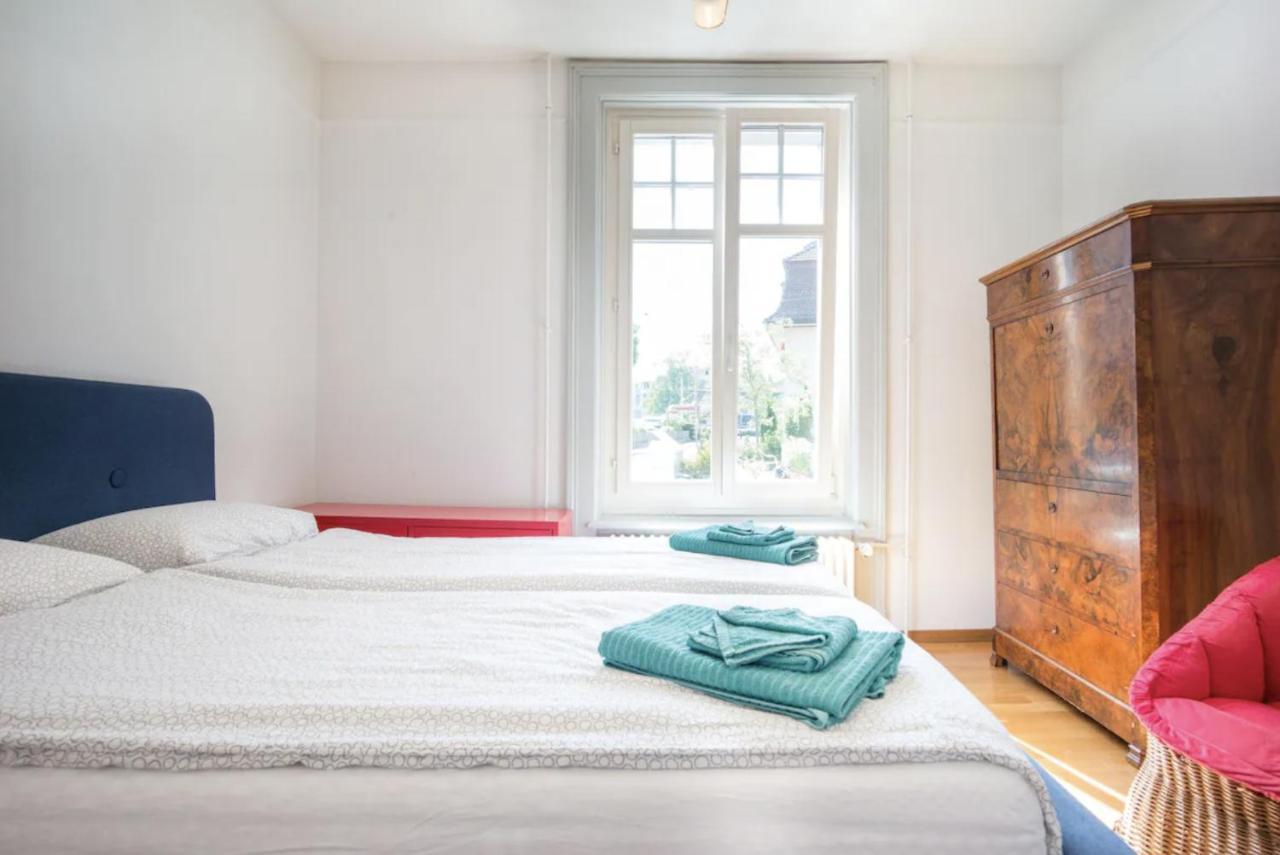 Bern Zwei Zimmer Im Jugendstilhaus Mit Garten Ngoại thất bức ảnh