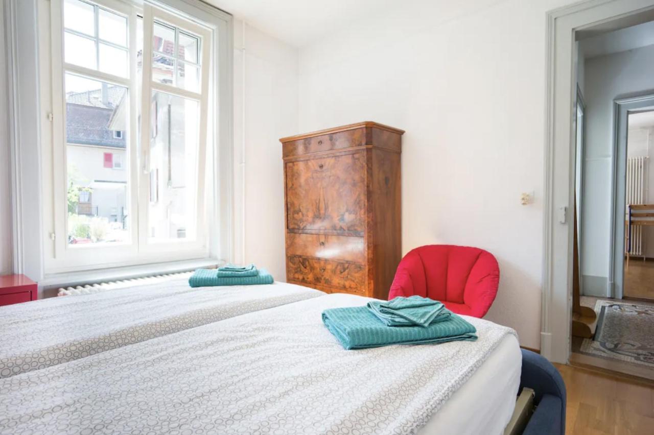 Bern Zwei Zimmer Im Jugendstilhaus Mit Garten Ngoại thất bức ảnh